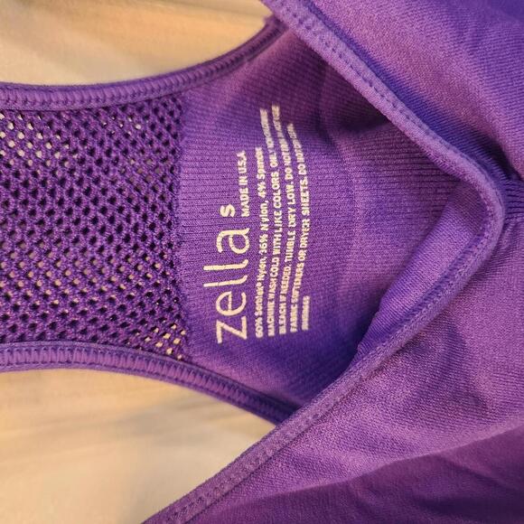 Zella Women's Purple Active Tank Top - Perfect for Workouts- Size Small - Picture 2 of 7